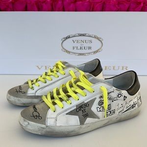 Women’s Golden Goose Superstar Low Top Sneaker  Size: 40